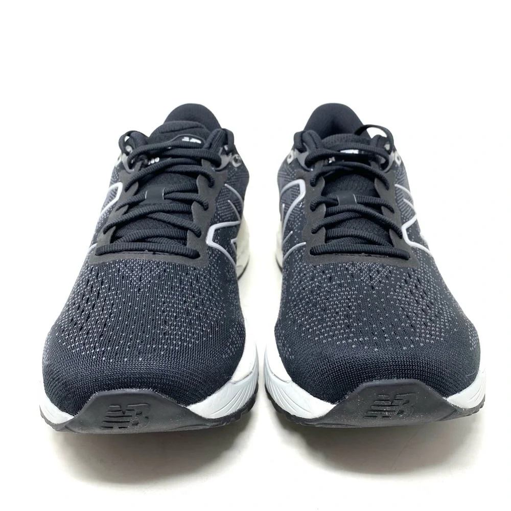 New Balance Fresh Foam X 880v12 - Black with Lead and Light Aluminum NARROW